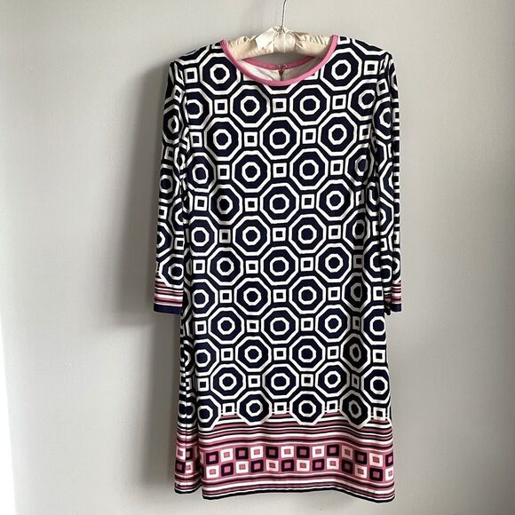 HP🎉❤️Eliza J. Geo Print Dress - Picture 1 of 8
